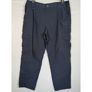 5.11 Tactical Pant Men 40x32" (39x31") Navy Blue Cargo Utility‎ Outdoor Workwear